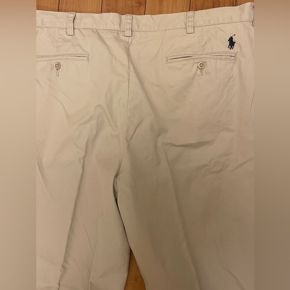 Polo khakis flat front  40/32 Suffield pant in soft 100% cotton - Picture 8 of 8